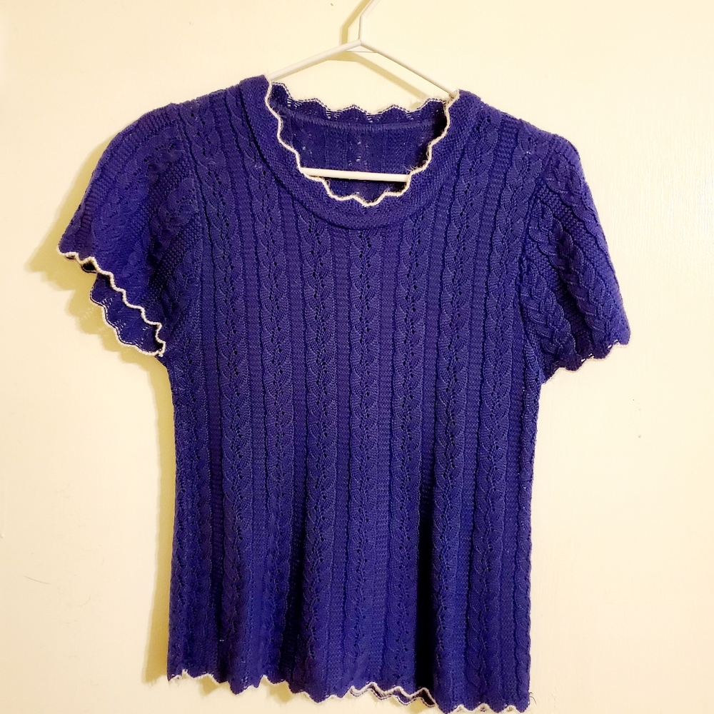Vintage 1940's style sweater - small/medium